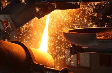 Aluminum pouring