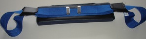 Padded restraint straps