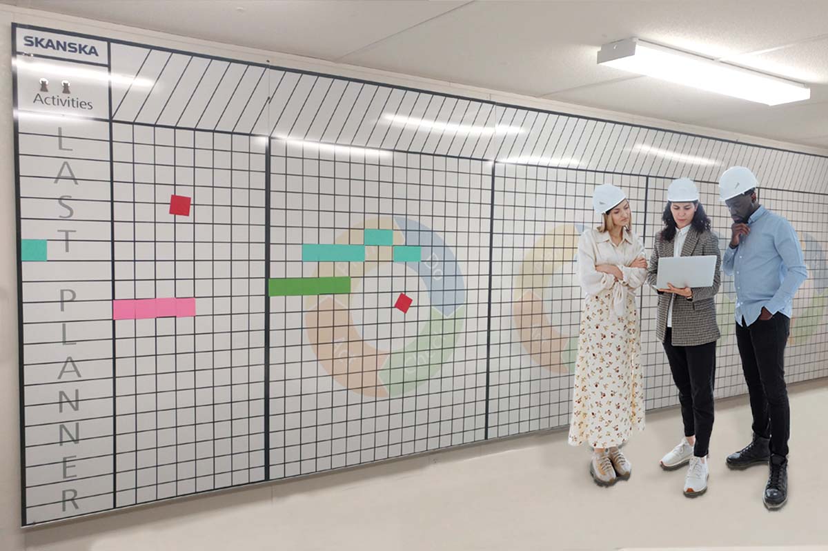 Pull Planning Whiteboards