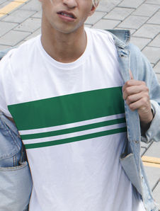 Green Stripes T-shirt