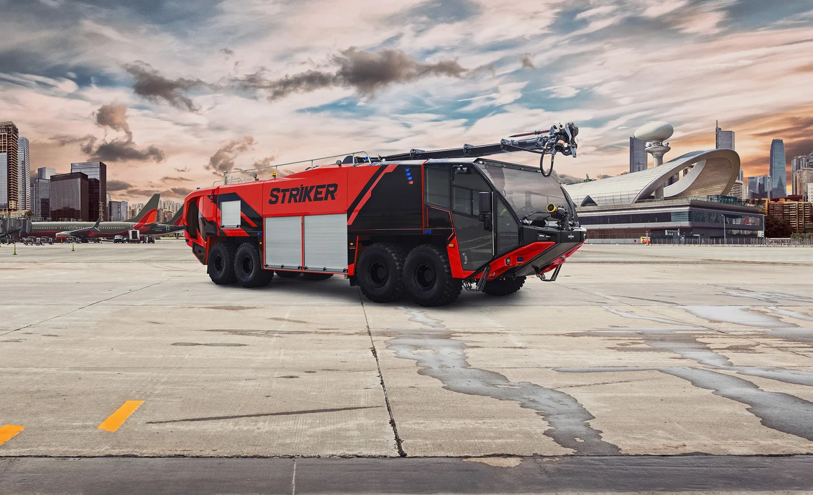 striker ARFF vehicle