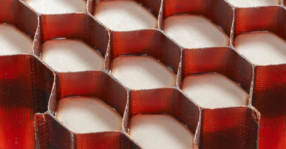 Acousticap in red.