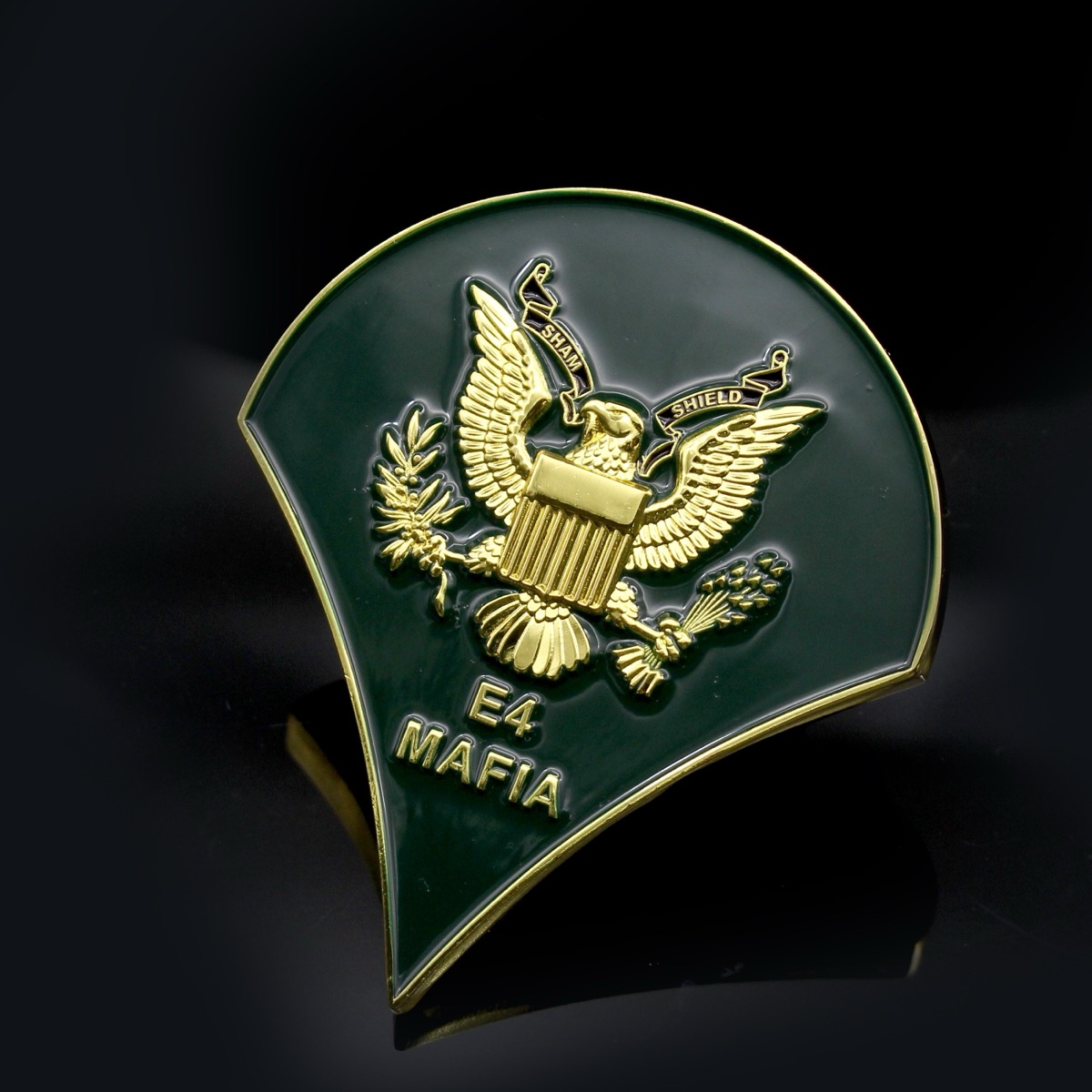 E4 Mafia Challenge Coin