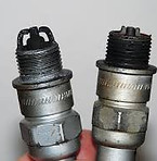 Replaced spark plugs