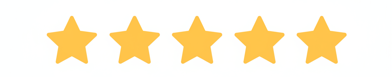 5 Stars Transparent