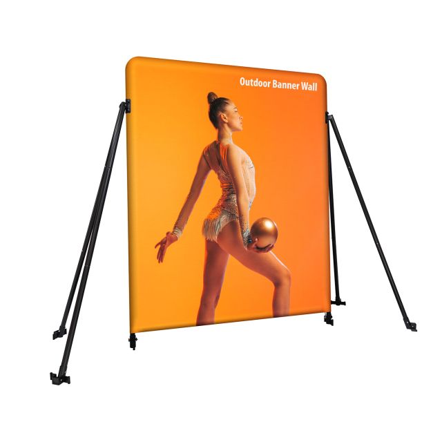 Outdoor Banner Wall