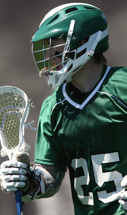 Lacrosse Player Action