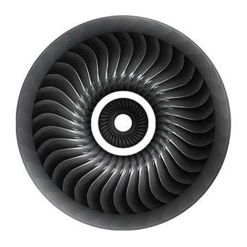 Jet-engine-rotation