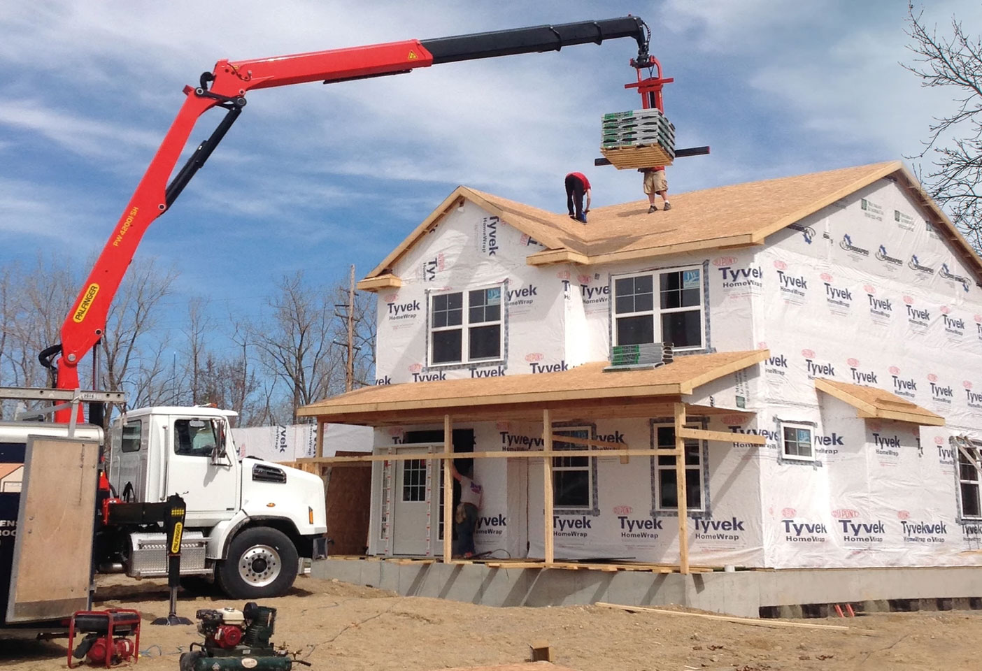 Palfinger Roofing Cranes