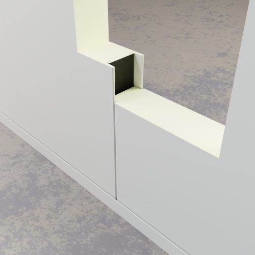 Modular panel connection