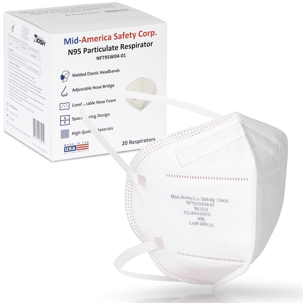 N95 Respirator Package