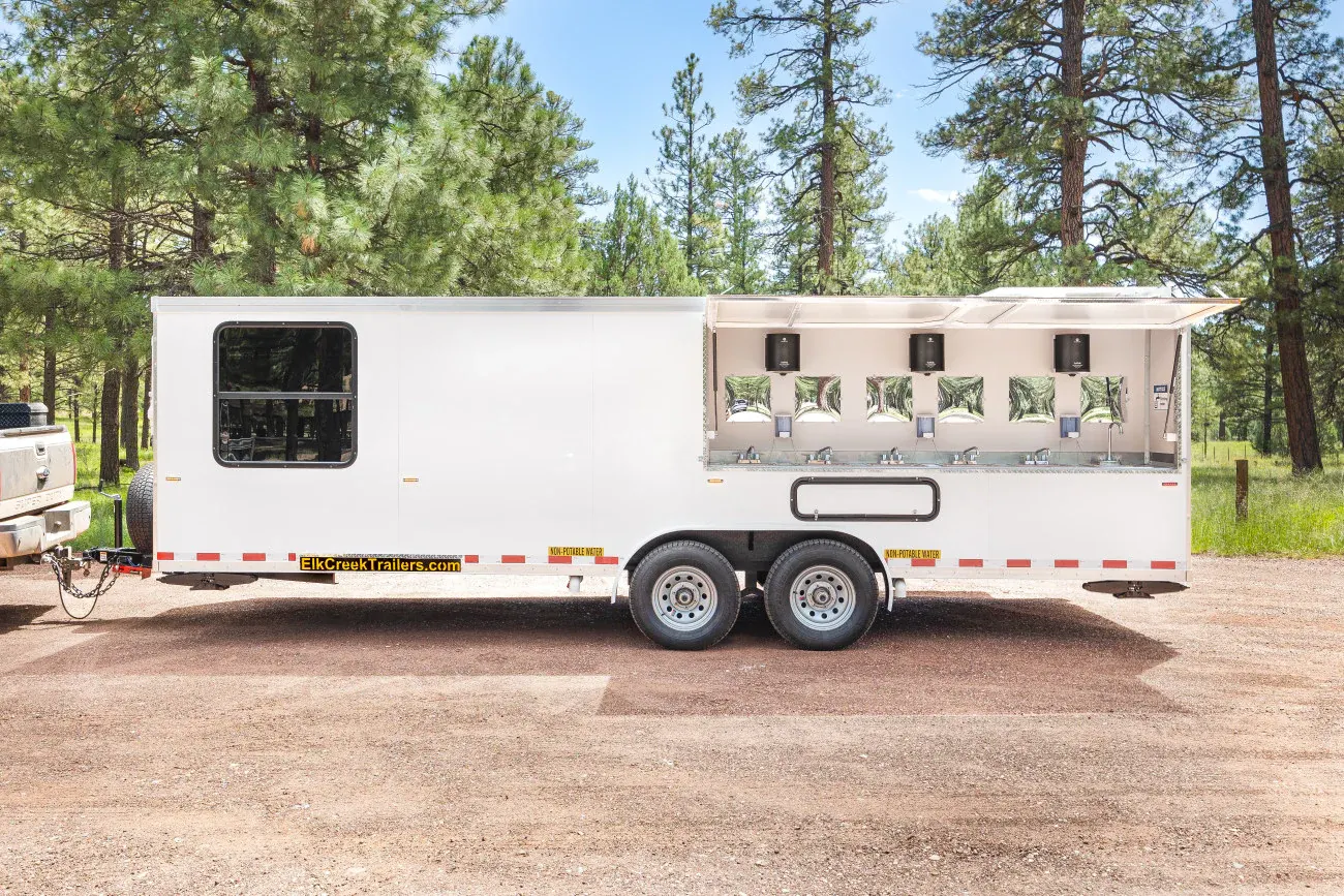 12-Sink Hand Wash Trailer