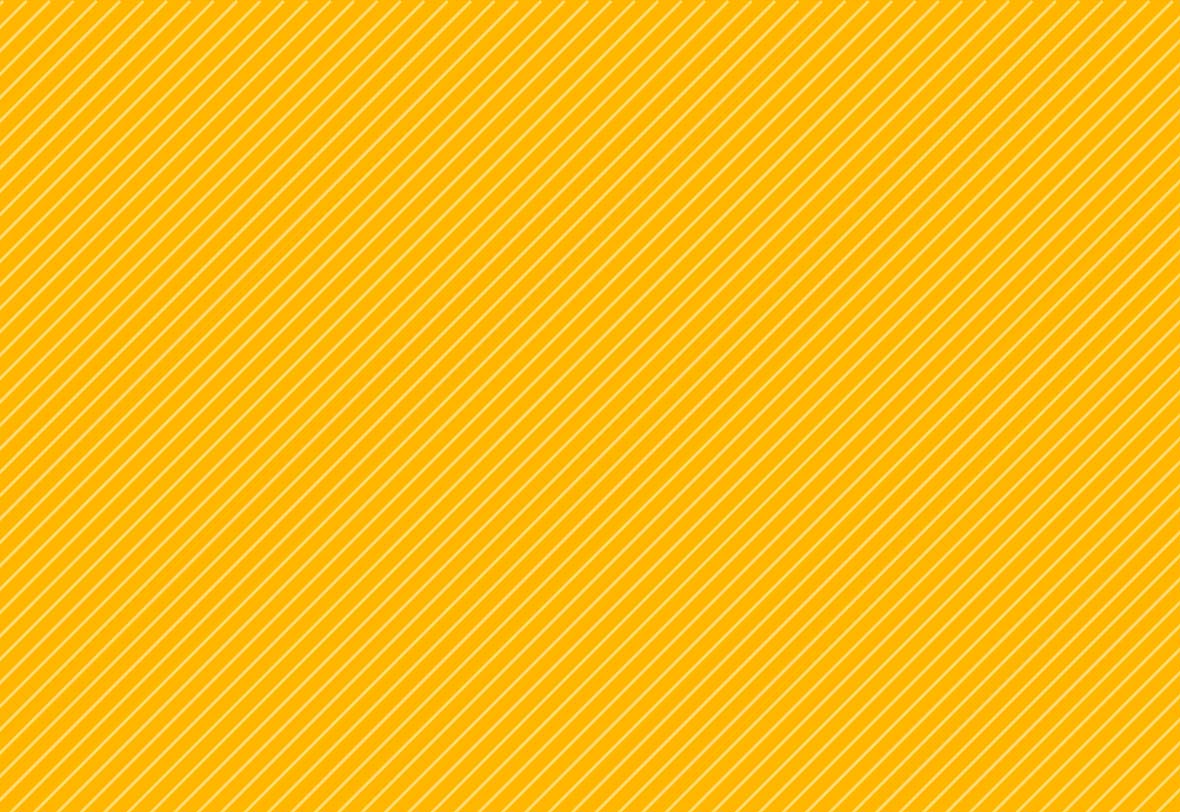 Yellow Striped Patterned Object