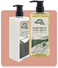 Noeley's lemongrass body care
