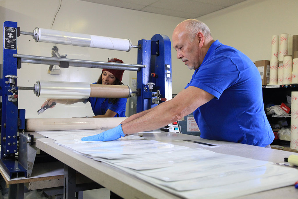 Laminating