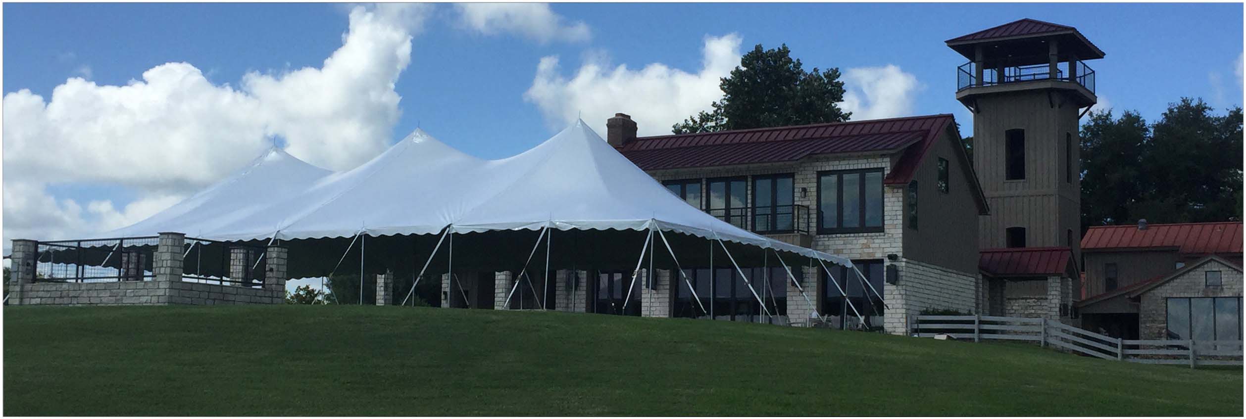 High Peaked Wedding Tents