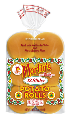 12 Slider Potato Rolls