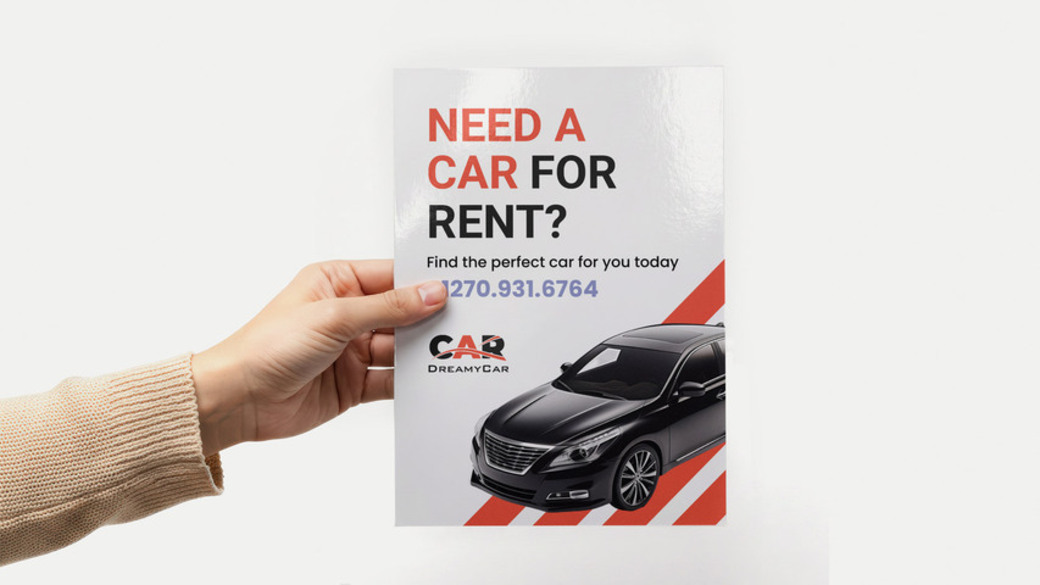 Custom flyer printing