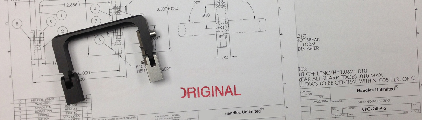 Handle on print long