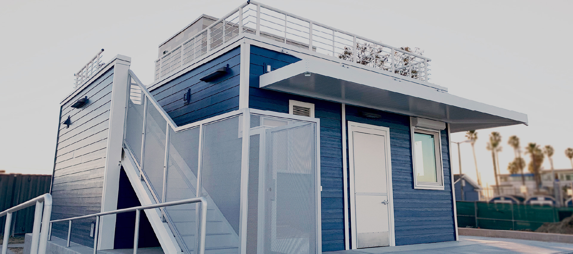 Prefabricated lifeguard station