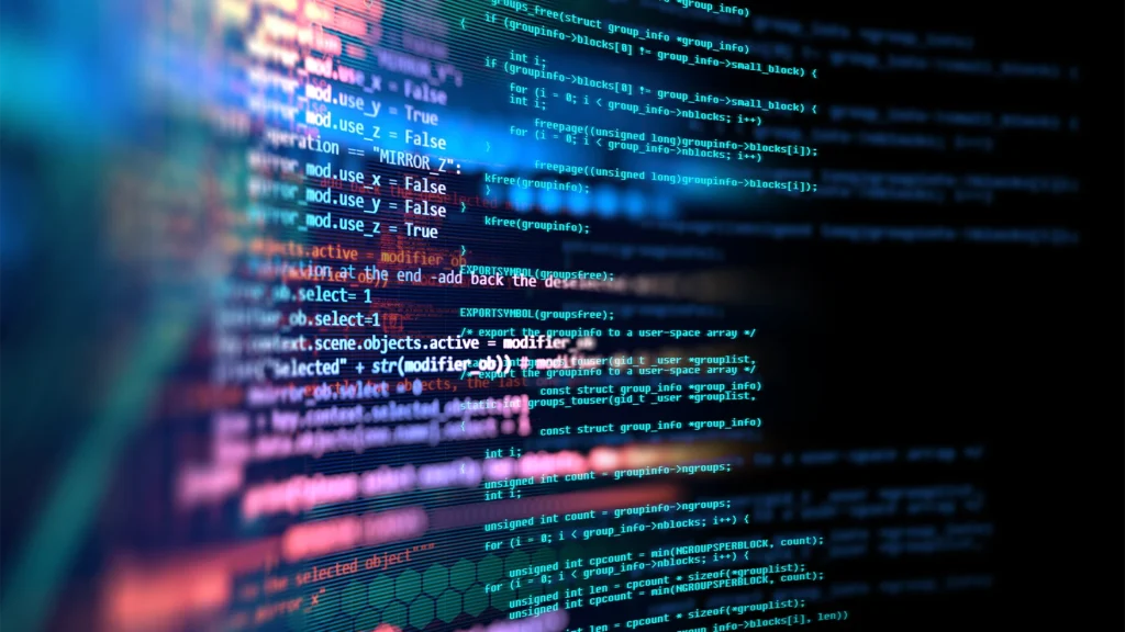 Code-on-screen