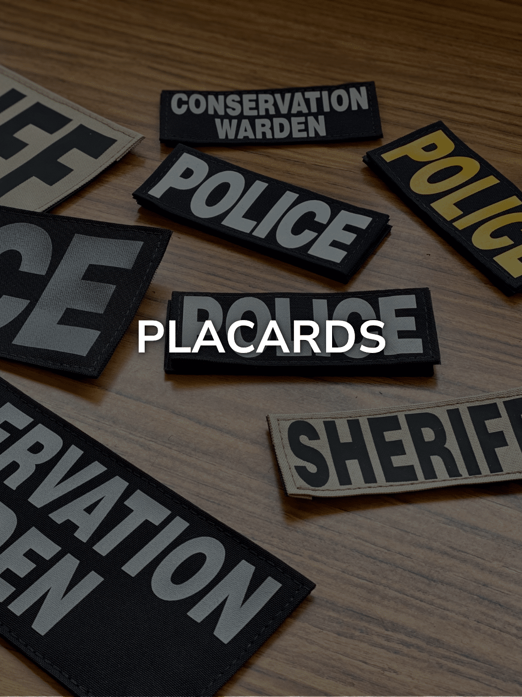 Cowell Tactical Placards
