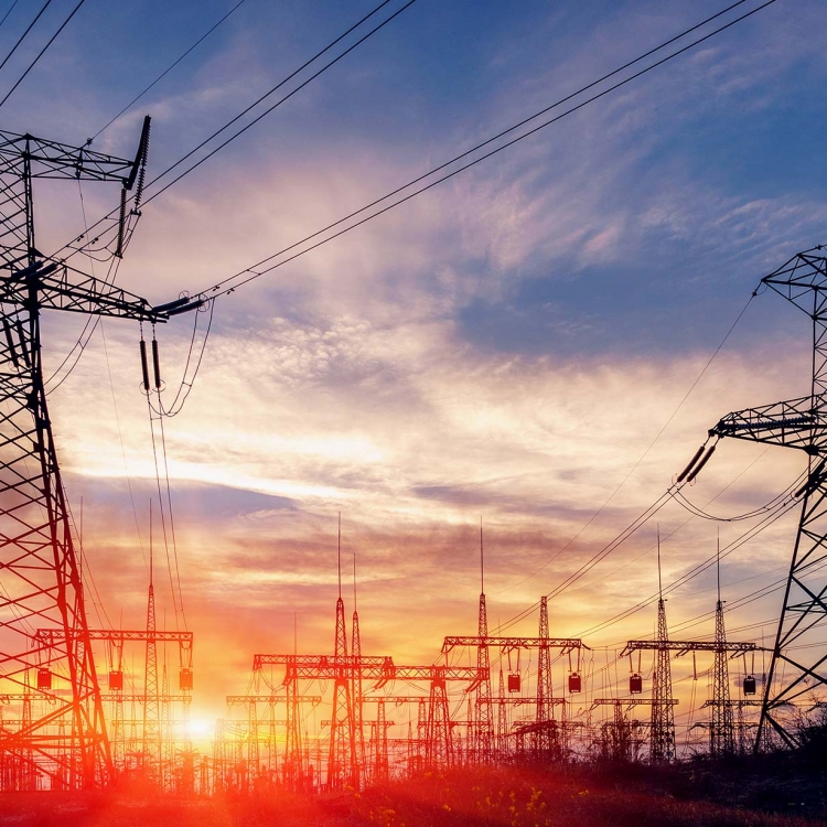 Power grid photograph