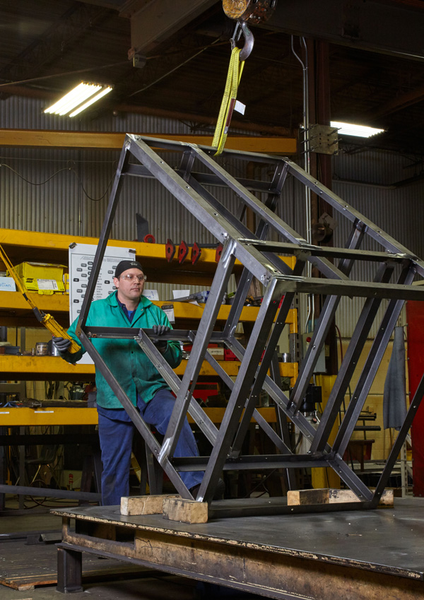 Structural Steel Frame Assembly