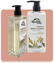 Noeley's vanilla body care