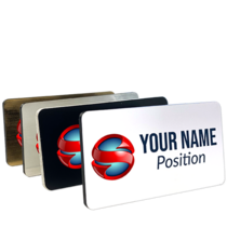 Large Rectangle Name Tag