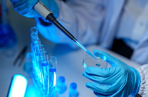 Scientist Making Medicine