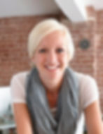Woman with Grey Scarf