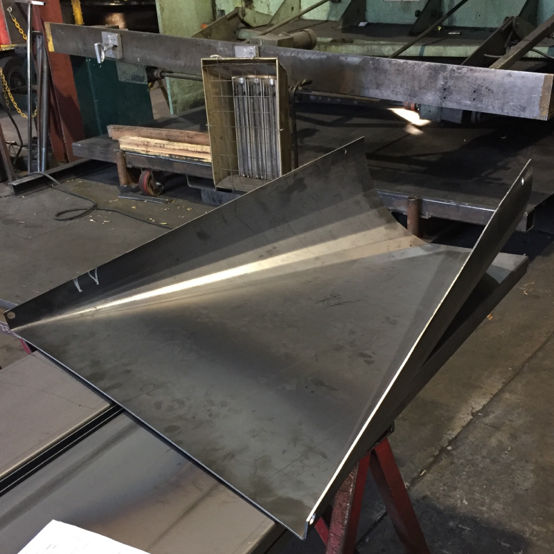 Steel fabrication project