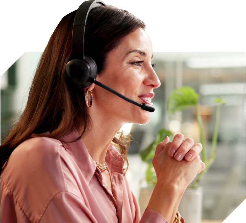 Customer Service Isolated