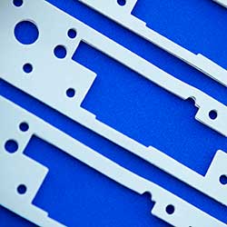 Die-cut BISCO Silicone Foam