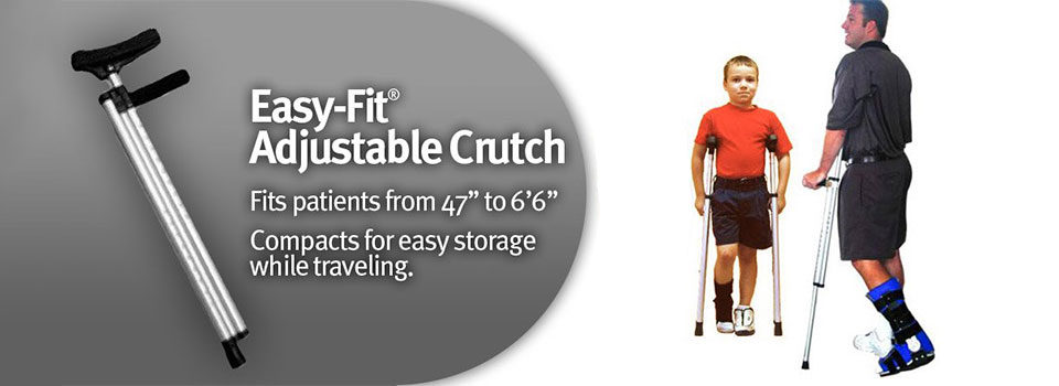 Crutch-slider