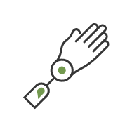 Graphic of Prosthetic Hand