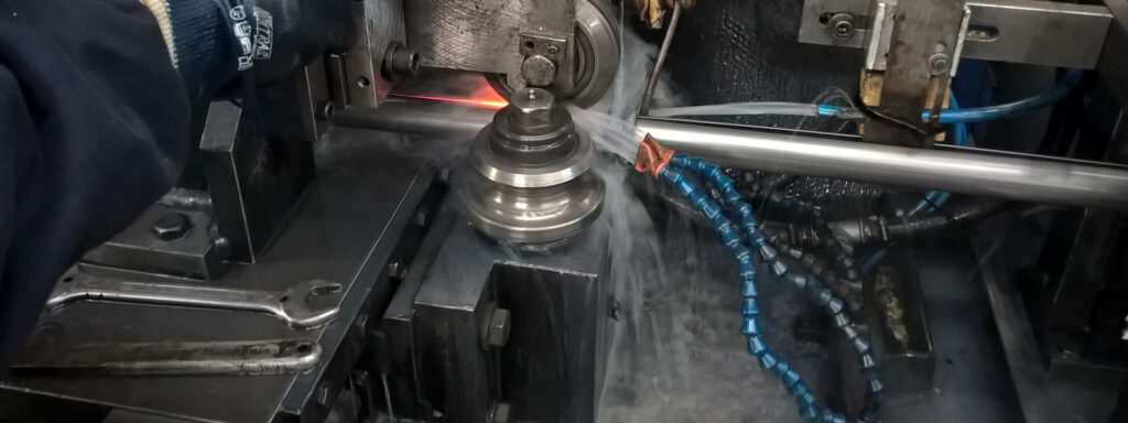 Fluid Running Through Machine