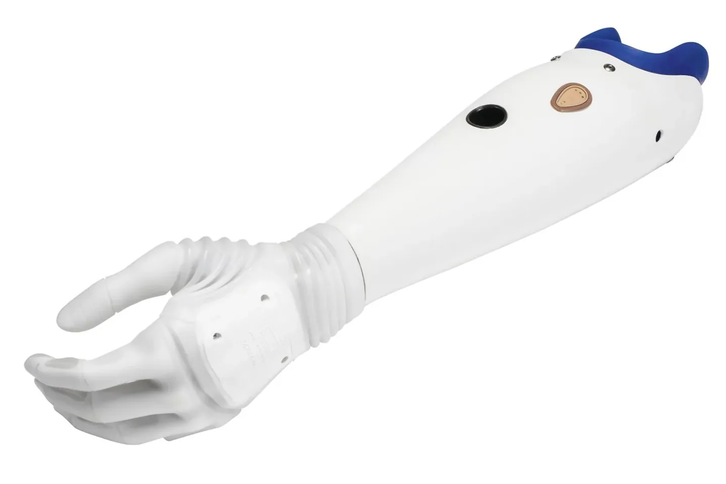 A multi-articulating bionic hand.