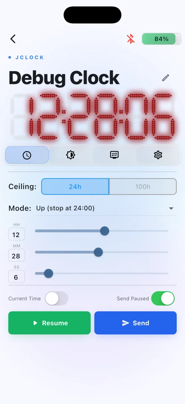 jClock screenshot