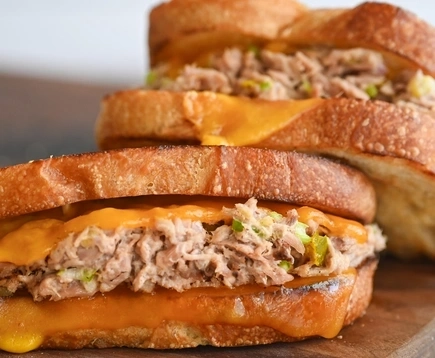 Mike's-hot-honey®-tuna-melt