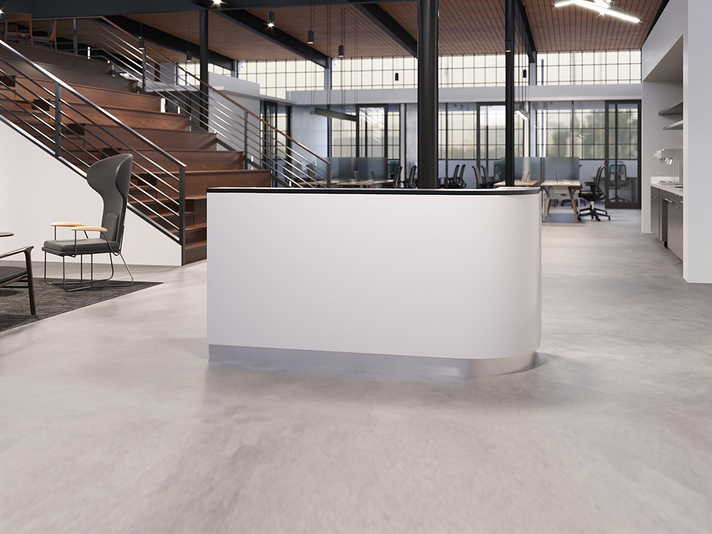 Radius Konnect reception desk
