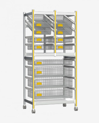 Sterirack Robotic Arm Storage