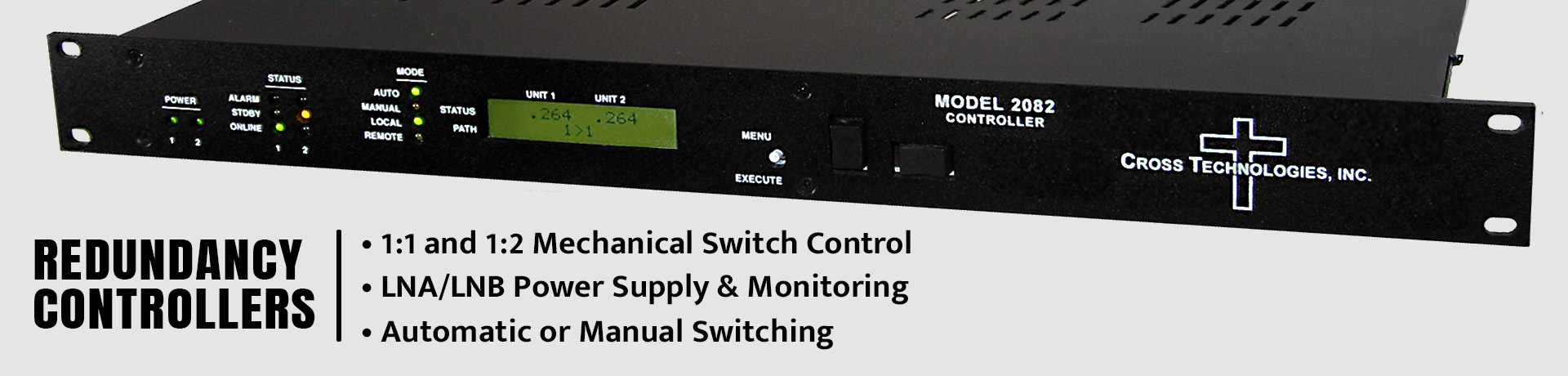 Redundancy unit controllers