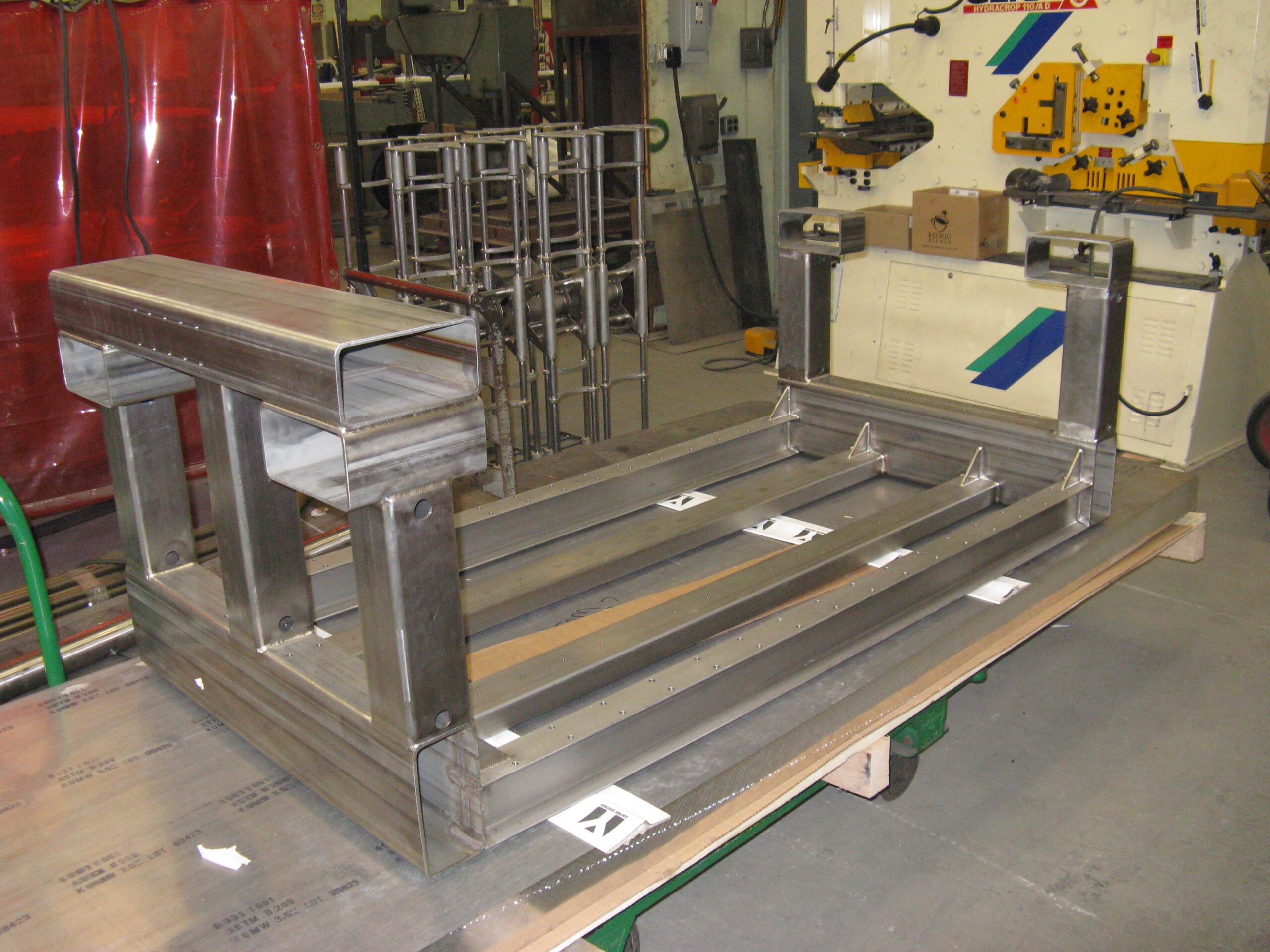 Stainless steel tube frame