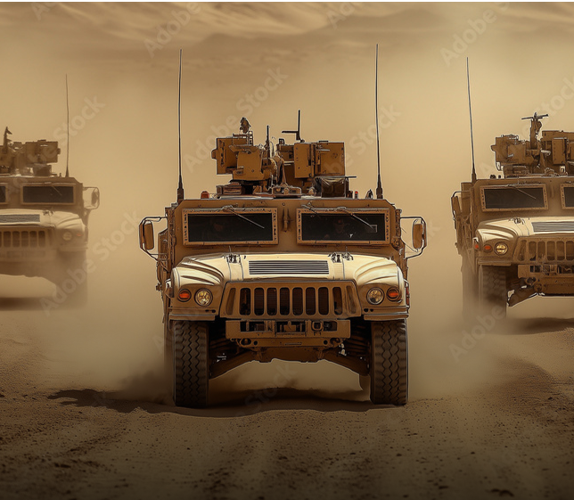Military vehicles