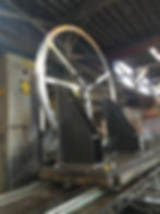 Large aluminum weldment