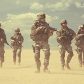 Infantrymen In Action