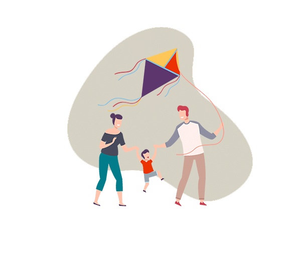 Family Multi Blob Transparent