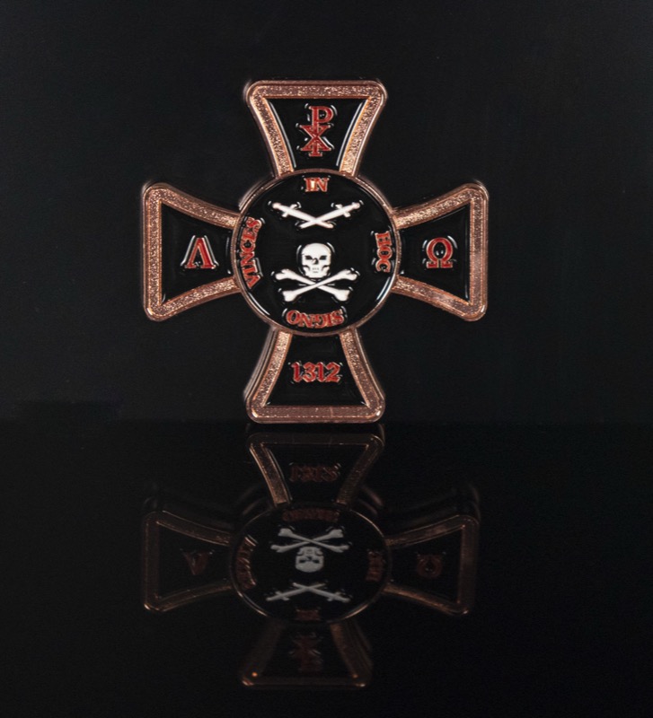 Knights Templar Cross coin